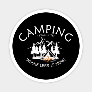 Camping 5-star Magnet